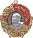 Soviet order of Lenin Royalty Free Stock Photo