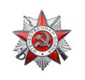 Soviet Order of the Patriotic War Royalty Free Stock Photo