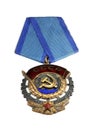 Soviet Order of the red banner of labor.