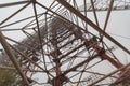 Soviet Radar System Duga near Chernobyl Nuclear Power Plant Royalty Free Stock Photo