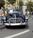 Soviet retro car full-size limousine ZIM Royalty Free Stock Photo