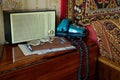 Soviet retro radio and telephone