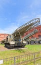 Soviet rocket launcher 2P19 of missile complex 9K7