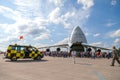 Soviet russian Antonow An-124 Ruslan on berlin air show