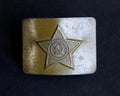 Soviet russian army belt buckle