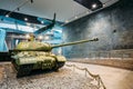 Soviet russian heavy tank IS-2 In The Belarusian Museum Of The Great Patriotic War in Minsk, Belarus Royalty Free Stock Photo