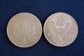 Soviet Russian jubilee ruble released for the Olympic Games