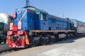 Soviet / Russian shunting diesel locomotive Royalty Free Stock Photo