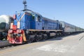 Soviet/Russian shunting locomotive TEM2-7617 Royalty Free Stock Photo