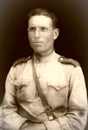 Soviet soldier, World War II Royalty Free Stock Photo