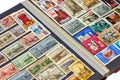 Soviet stamps album