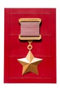 Soviet Star Royalty Free Stock Photo
