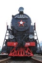 Soviet steam locomotive series L (Lebedyansky). Front view