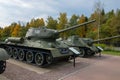 The Soviet tank T-34