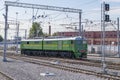 Soviet two-section mainline electric locomotive VL8 (N8) Royalty Free Stock Photo