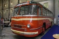 Soviet and Ukrainian city bus LAZ-695 Lviv Royalty Free Stock Photo