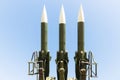 Soviet Union air defense missile system Royalty Free Stock Photo