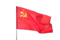 Soviet Union, Ussr flag isolated on white background Royalty Free Stock Photo