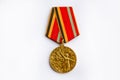 Soviet union war medal Royalty Free Stock Photo