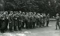 The Soviet unit of paratroopers in Prague. August 1968