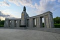 Soviet War Memorial in Berlin Tiergarten Royalty Free Stock Photo