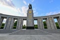 Soviet War Memorial in Berlin Tiergarten Royalty Free Stock Photo