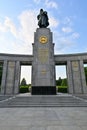 Soviet War Memorial in Berlin Tiergarten Royalty Free Stock Photo