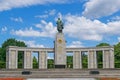 Soviet War Memorial in Tiergarten in Berlin, Germany