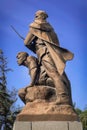 Soviet war memorial in Sevastopol Royalty Free Stock Photo