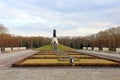 Soviet War Memorial in Treptower park in Berlin Royalty Free Stock Photo
