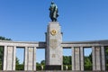 Soviet war monument in Berlin Royalty Free Stock Photo