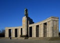 Soviet World War Memorial in the Park Big Tiergarten in Winter, Berlin