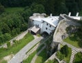 The Sovinec Castle in JiÃâ¢ÃÂ­kov on The Czech Republic