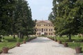 Sovizzo, Villa Curti and the english garden Royalty Free Stock Photo