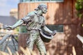 The Sower Statue by Sir William Hamo Thornycroft in Kew Botanical Gardens Royalty Free Stock Photo