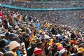 Crowds pack the FNB Stadium for the Soweto Derby - Kaizer Chiefs verses Orlando Pirates Royalty Free Stock Photo