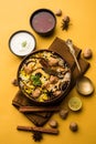 Soy Chunks Biryani is a healthy vegetarian rice recipe made with soybean nuggets and spices