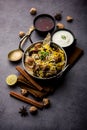 Soy Chunks Biryani is a healthy vegetarian rice recipe made with soybean nuggets and spices