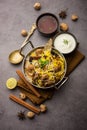 Soy Chunks Biryani is a healthy vegetarian rice recipe made with soybean nuggets and spices