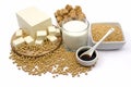 Soy products Royalty Free Stock Photo