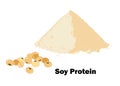 Soy protein powder and soybeans