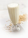 Soya bean juice Royalty Free Stock Photo