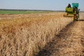 Soya harvesting