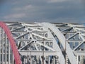 Soyanggang (Soyang river) bridge near skywalk in Chuncheon city of South Korea