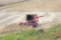 Soybean harvest Royalty Free Stock Photo