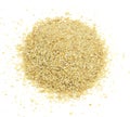 Soybean Meal Pile from Above Royalty Free Stock Photo