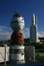 Soyuz and Ariane Royalty Free Stock Photo