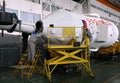 Soyuz Spacecraft Integration in Baikonur