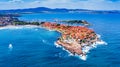 Sozopol, Bulgaria - Aerial view of Black Sea