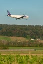 SP-LMH LOT Polish Airlines Embraer E190-LR jet in Zurich in Switzerland